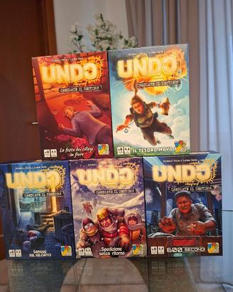 Lotto 5 Giochi UNDO Escape Room Investigativi