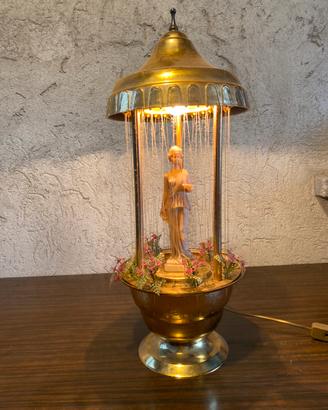 Lampada a pioggia vintage anni ‘70