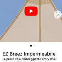 Vela impermeabile 4x6 m