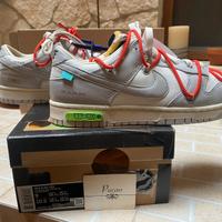 Scarpe Nike dunk low x Off-white lot 23 - tg. 42,5