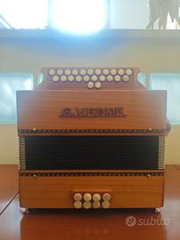 Organetto otto bassi Verde 2 voci