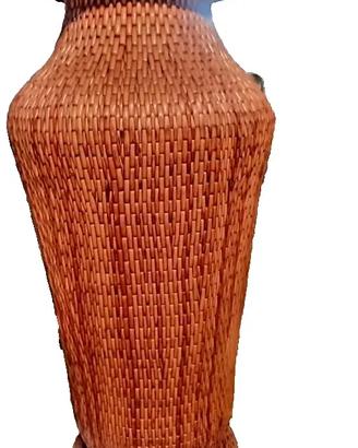 Vaso in vimini  altezza cm 105