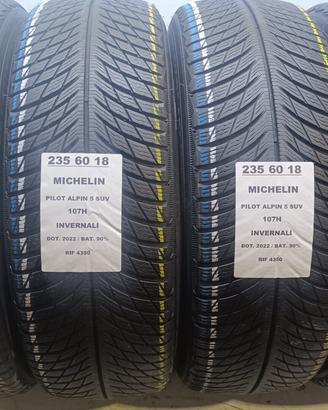 4 GOMME 235 60 18 MICHELIN INV RIF4350