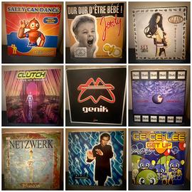 Dischi in vinile dance dj