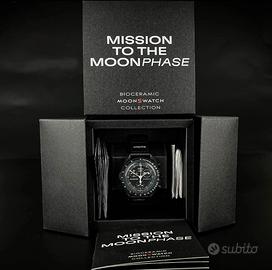 Moonswatch Mission to the Moonphase Snoopy Black