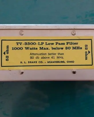 Drake LOW PASS FILTER