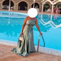 Abito elegante bianca brandi