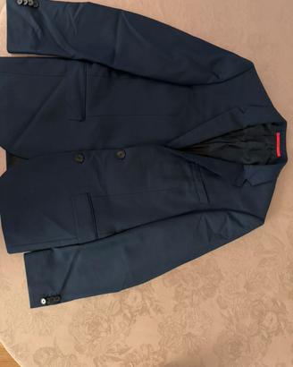 Completo Hugo Boss Uomo Blu Navy Taglia 48