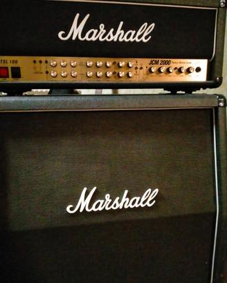 Testata Marshall JCM 2000 e Cassa 4 Coni Marshall