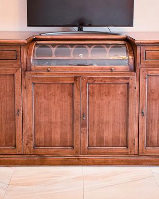 Mobile living legno pregiato