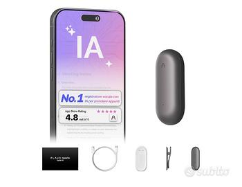 PLAUD NotePin Registratore vocale IA