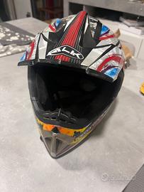 Casco da moto cross
