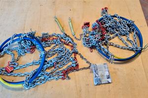 Catene neve Maxi Grip Big come nuove (gruppo 118)