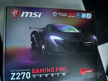 Build Combo MSI Z270 Gaming Pro Carbon + i7-7700K