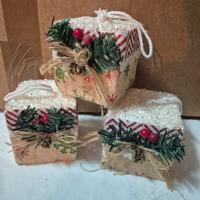 Decorazioni Natalizie Scatole addobbi 