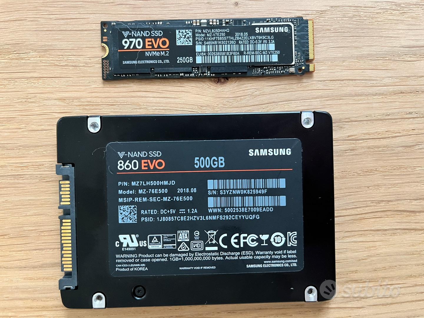 860 hot sale evo nvme