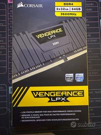 Corsair DDR4 64Gb Venegance LPX 3600Mhz