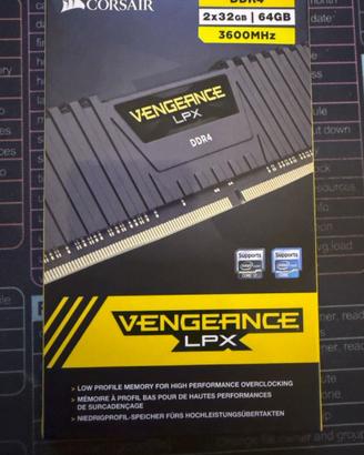 Corsair DDR4 64Gb Venegance LPX 3600Mhz