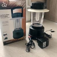 Lampada da campeggio mai usata