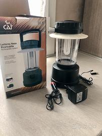 Lampada da campeggio mai usata
