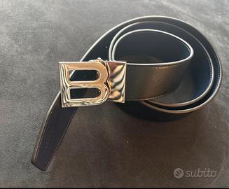 Cintura Bally logo B 110 cm bicolor