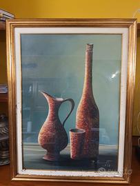 QUADRO SU TELA NATURA MORTA