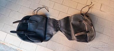 Borse per moto custom di cuoio