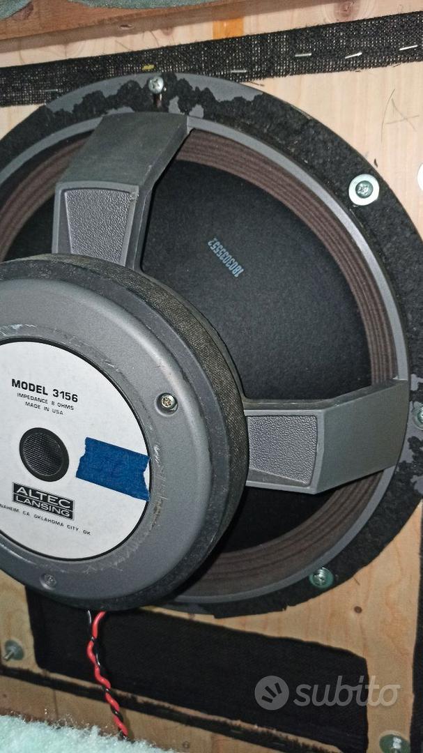 ◆大感謝祭!! ALTEC LANSING 3156 ウーファー m0s9728 Stereo Speaker Altec Lansing 3156 ◇大感謝祭!! ALTEC LANSING 3156