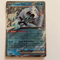 Carta Pokemon Chien-Pao EX