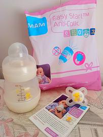 Set MAM biberon anticolica + ciuccio 