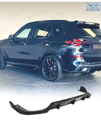 DIFUSORE BMW X5 G05 LCI 23- LOOK BLACK KNIGHT NERO