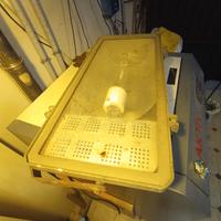 Lampada industrial antica grande retrò 