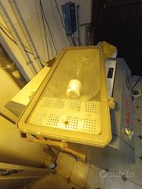 Lampada industrial antica grande retrò 