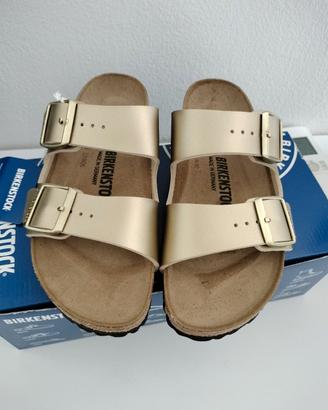 Birkenstock donna oro tg 37