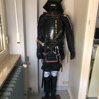 Armatura samurai medievale in metallo completa