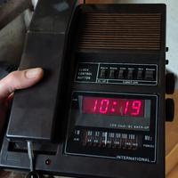 International Telephone Clock Radio Model No. 898S