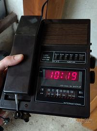 International Telephone Clock Radio Model No. 898S