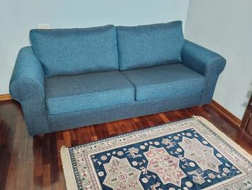 Divano 3 posti con letto matrimoniale estraibile