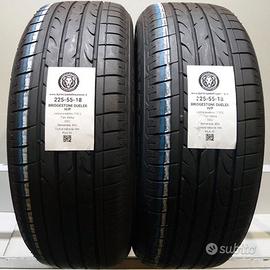 2 gomme 225 55 18 bridgestone a11512