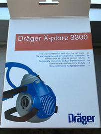 Maschera più filtri drager rischi chimici