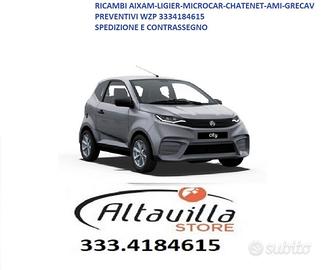 RICAMBI MICROCAR AIXAM LIGIER BELLUNO