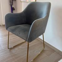 4 sedie velluto westwing