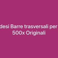 Barre trasversali per Fiat 500x Originali