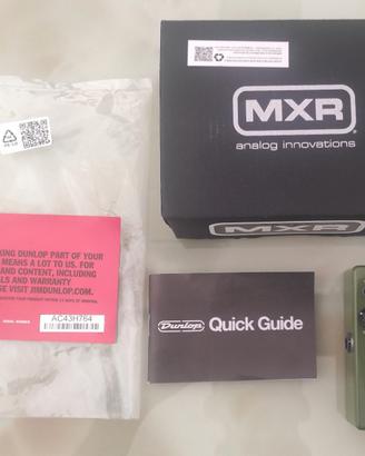 Dunlop MXR M281 Thump Bass Preamp(TunerPedal+Cavi)