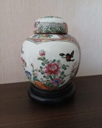 Vaso cinese decorato