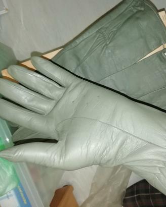 Guanti pilota vintage aeronautica militare nuovei