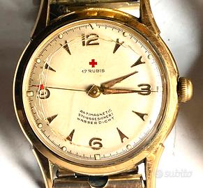 2 Orologi militare per medici Svizzera 1923