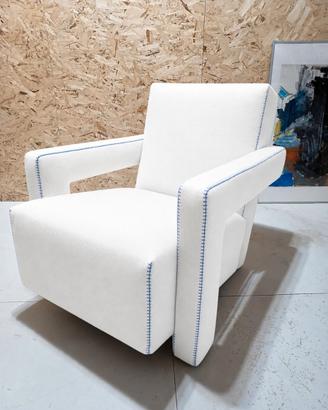 Cassina Utrecht NUOVA in Lana Bianco Ghiaccio