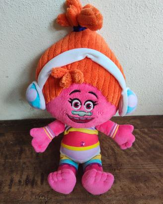 Trolls DJ Suki Dreamworks Pupazzo Peluche 40 cm