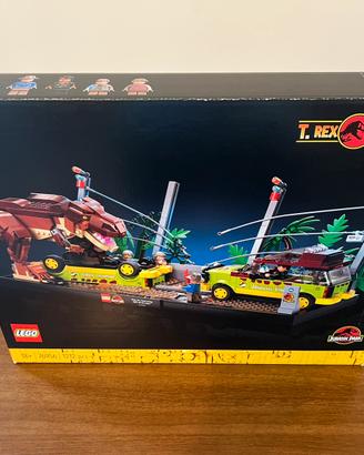 lego 76956 fuga dal tirannosauro